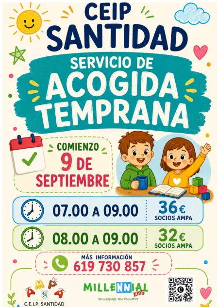 Recogida temprana CEIP Santidad